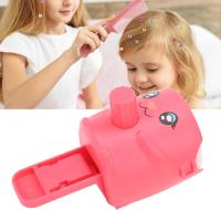 Kit de deslumbramiento de cabello con diamantes de imitación, herramienta brillante para niñas, juego multifuncional con máquina de peinado, juguete de simulación de peinado para peinados creativos - details 3