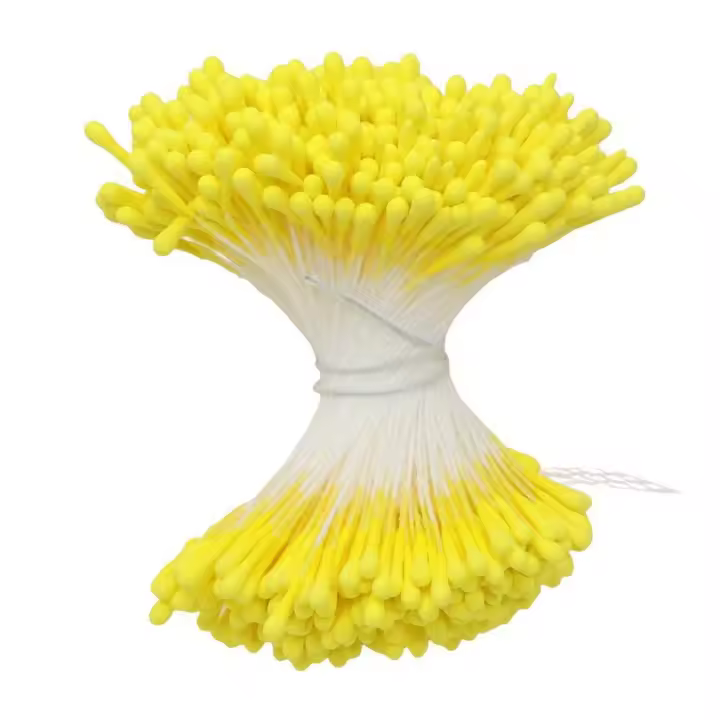 400pcs De Estambul De Flor Artificial De 2mm Con Opciones Multisectores Perla Mini Para Decoración De Boda Fiesta Hogar DIY Accesorios - 1