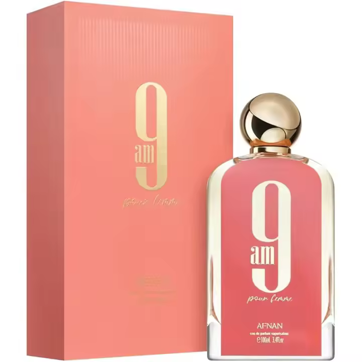 9 AM Femme Eau de Parfum 100ml for Women – Long-Lasting Fresh Floral Citrus Perfume by Afnan – Elegant Daytime Fragrance Ideal for Office, Everyday Wear & Special Occasions - 1
