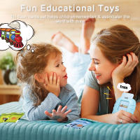 Tarjetas de Flash de Palabras Visuals para Niños Juguetes Educativos para Aprendizaje de Inglés Interactivo Regalo Actividad Normal con Batería Recomendado para Niños - details 5