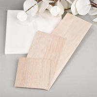 17 Piezas De Tablero De Madera De Basswood 1.5MM Para Manualidades Y Juguetes De Artesanía Espesor Fijo De Madera - details 2