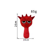 Muñeco De Peluche Sprunki 25cm Oren Wenda Juguete De Peluche Para Niños Regalo De Cumpleaños Y Navidad Decoración Del Hogar Material De Algodón Relleno De Poliéster - details 1