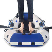 2Pcs Remos Desmontables De Aleación De Aluminio Para Barco Y Rafting Accesorios De Canoa Longitud 38*15cm Para Actividades Acuáticas - details 1
