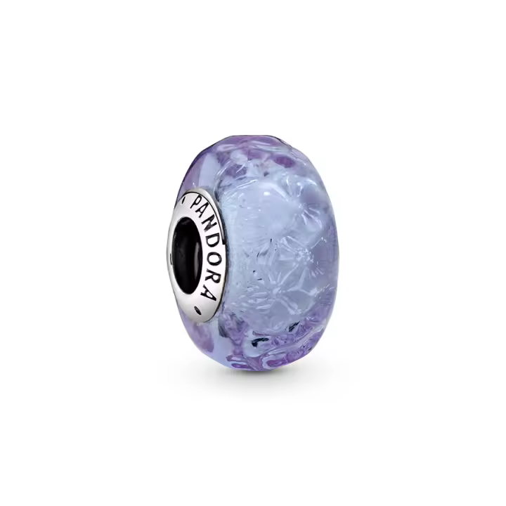 Pandora Pandora Charm cristal de Murano Lavanda 798875C00 , para Mujer - 1