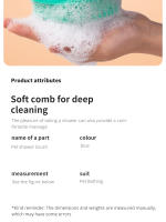 Guantes De Masaje Para Perros Y Gatos Grandes De Silicona Segura Herramientas De Baño Para Mascotas Accesorios De Peluquería Para Animales - details 2