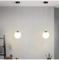 Modernidad Lámpara Colgante De Vajilla De Vidrio Para Comedor Sala De Estar Oficina Iluminación Pendente Decorativa Para La Casa - details 3