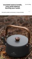 Tetera De Viaje Al Aire Libre Estilo Camping Mountainhiker 1.1L Portátil Y Ligera De Aleación De Aluminio Para Picnic Y Camping - details 4