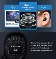 Auriculares Inalámbricos E7s TWS Bluetooth Estéreo Con Reducción De Ruido Y Microfone Para Deportes Auriculares Recargables De Inserción En Oído - details 1