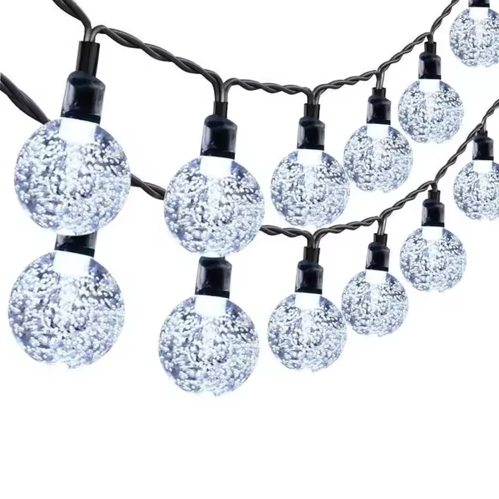 Guirnalda de Luces Solares para Exterior 12M 100 Leds Impermeables 8 Modos para Jardín Patio Fiesta - 1