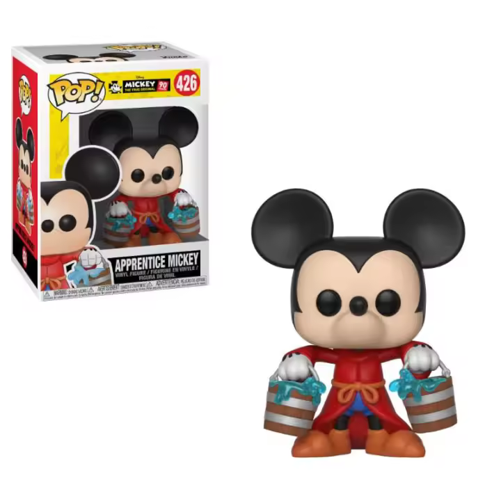 Mickey Mouse 90th Anniversary Figura POP! Disney Vinyl Apprentice Mickey 9 cm - 1