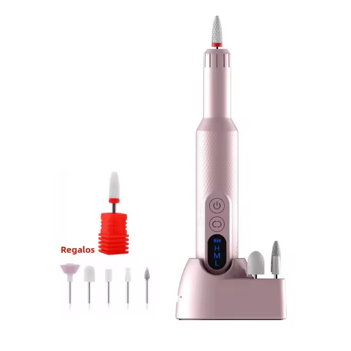 Máquina De Uñas Eléctrica Recargable 18000RPM Sin Cable Con Corte De Molienda Herramienta De Manicura Portátil Para Tratamientos De Uñas - 1