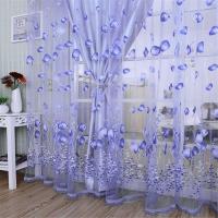 Cortinas Elegantes De Tulle Modernas Para Sala De Estar Dormitorio Cocina Verdes Hoja Cortinas Transparentes Para Ventana Cortinas Colgantes - details 25