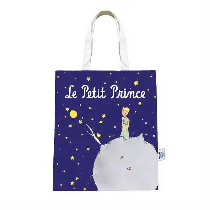 BOLSA DE TELA EL PRINCIPITO AZUL PLANETA. ENESCO - 1