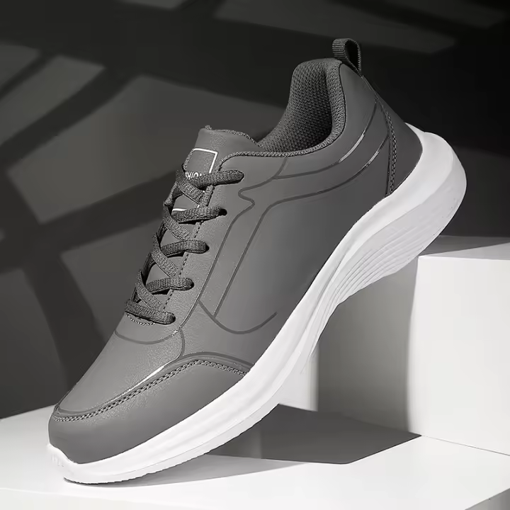 Zapatos De Caminar Para Hombre 2024 Transpirables Y Ligeros Antideslizantes Zapatillas De Correr Casual Para Exterior - 1