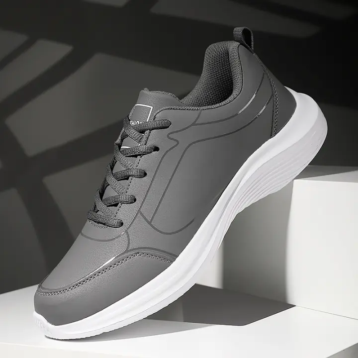 Zapatos De Caminar Para Hombre 2024 Transpirables Y Ligeros Antideslizantes Zapatillas De Correr Casual Para Exterior - 1