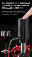 Aerador De Vino Eléctrico Recargable Con Dispensador Y Desbocante Automático Intelligente Accesorio De Barra Herramienta Para Vino - details 3