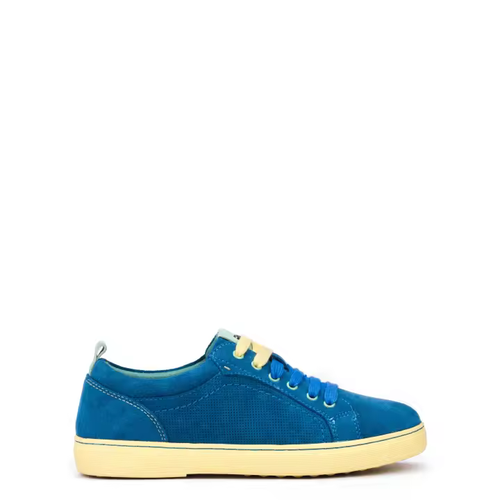 Sneakers de Piel Mimas Mykonos Azul para Mujer Meröhe - 1