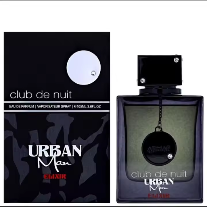 Perfume Armaf Urban Man Elixir  - Club de Nuit Para Hombre - Eau de Parfum 100% original y Duradero (EDP l05ml) - 1