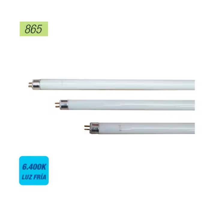 EDM Tubo Fluorescente T5 13W Luz Fría 6400K EDM Ø 1,6 x 51,5 cm - 31043 T-5 Iluminación Interior Tubos Led - 1