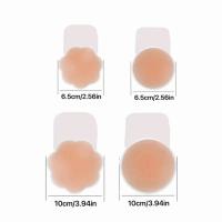 Banner - Cubierta de Pezón - Pezoneras Mejorado Silicona Push Up - Forma Redonda, 6.5 cm