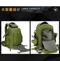 Mochila táctica de gran capacidad para acampar, viajar, de tela Oxford, para exteriores, con camuflaje militar, para montañismo - details 2