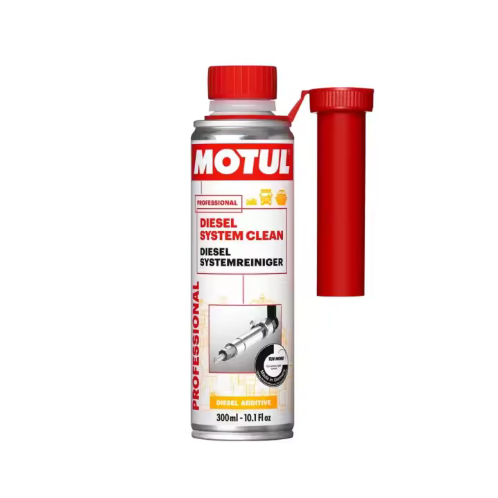 Motul Limpieza del sistema diésel  Aditivo de inyección para motores diésel con y sin filtro de partículas (DPF) y sistema SCR - Marca Motul 300ml - 1