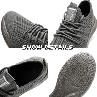 Zapatillas De Correr Para Hombre Zapatos Deportivos Ligeros Y Transpirables Para Caminar Y Jogging Tecnología Flywire Material Superior De Encaje Y Poliéster Suela De EVA - details 6