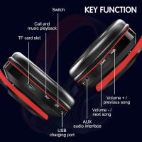 Auriculares Bluetooth SOBRE LA Oreja con auriculares Estéreo de graves profundos - details 0