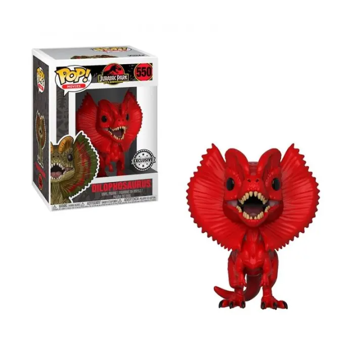 Funko-POP! Vinyl Jurassic Park - Dilophosaurus Red (Exc) - 1