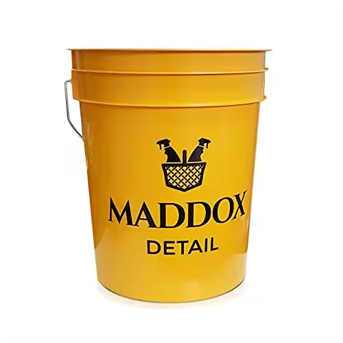 Maddox Detail - Car Wash Bucket - Cubo de Limpieza Coche de 20L: Imprescindible para tu Kit Limpieza Coche y Proceso de Detailing Coche, Garantizando un Lavado Seguro y Eficiente en Cada Uso - 1