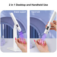 Lámpara UV LED Para Uñas Mini Lámpara De Secado De Uñas Profesional Portátil Con Soporte Para Manicura Ultravioleta - details 6