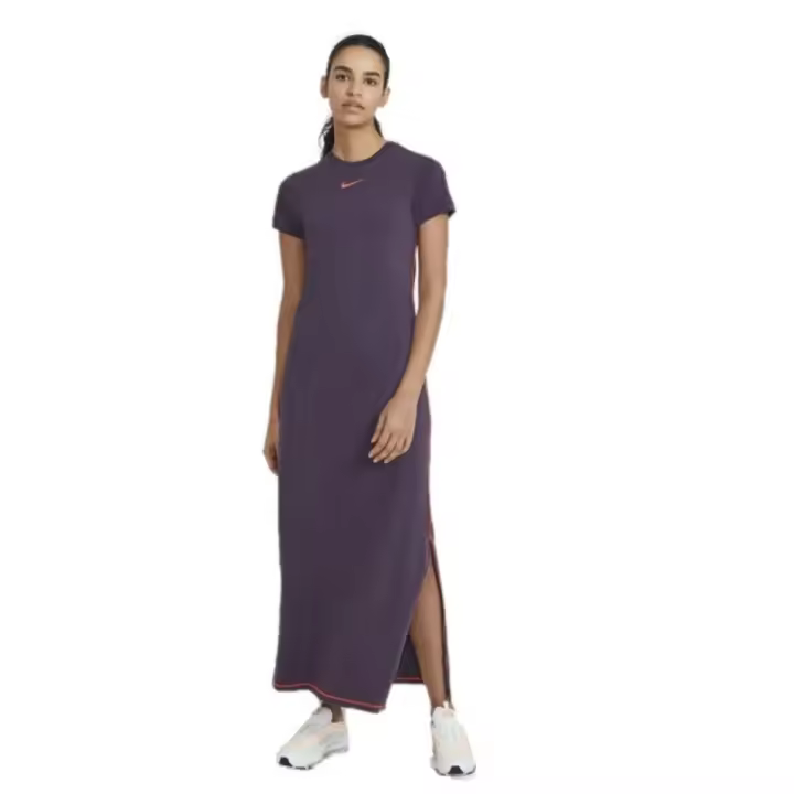 Vestido Nike W Nsw Icn Clsh Maxi Dress Violeta  Dc5290-573 - 1