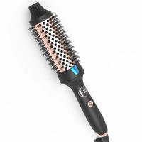 Cepillo De Rizado Calentado Rápido Cerámico Tourmalina Con Iónico Para El Hogar Cepillo De Pelo Eléctrico De 220 °C Control De Temperatura Por Manivela - details 7