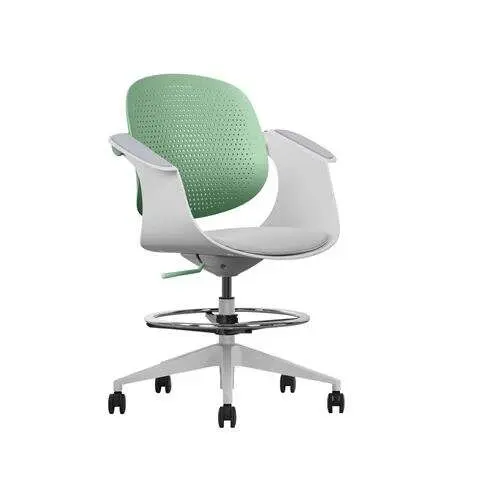 Cromad Silla de Oficina Ergonómica Verde/blanco - 1
