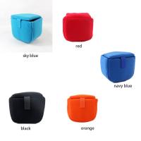 Bolsa De Velours Para Cámara DSLR Protección Antichoque Para Lentes De Cámara Nikon Sony Estilo Suave Color Negro Rojo Naranja Azul (opcional) - details 1