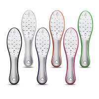 Archilla De Pie De Acero Inoxidable Doble Cara Para Eliminar Callos Y Piel Muerta Herramienta De Masaje Para Los Pies - details 1