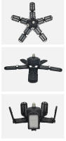 Iluminación transformable, luz LED de techo para garaje con luz diurna, luz LED brillante para taller de 150 W y 8000 lm, iluminación de garaje para taller, granero, trastero, almacén, loft y decoración del hogar - details 9