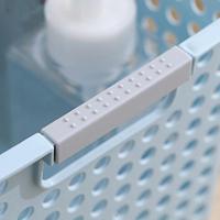 Cesta De Almacenamiento Para El Hogar Con Agujeros Para Juguetes Y Cosméticos Plástico Grueso Para Mesas Ecológica - details 5