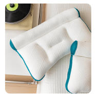 Almohada cervical de punto transpirable masaje antitracción almohada cervical núcleo hogar individual - details 3