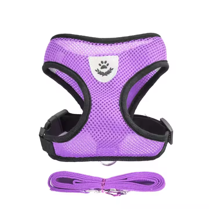 Correa De Perro Transpirable Para Chihuahua Pug Bulldog Funda De Malla Suave Y Cómoda Para Puppies Y Gatos Vestido De Mascota - 1
