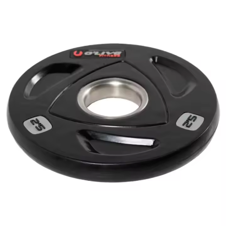 Olive Disco Olímpico Rubber 2.5kg - 1