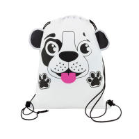 Mochilas de merienda infantiles en forma de animales. Medidas: 35 x 40,5 cm. Material: Poliéster. Perfectas para que los pequeños guarden su merienda o los juguetes. Regalos para niños y niñas en colegios, guarderías o cumpleaños o fiestas infantiles. - details 5