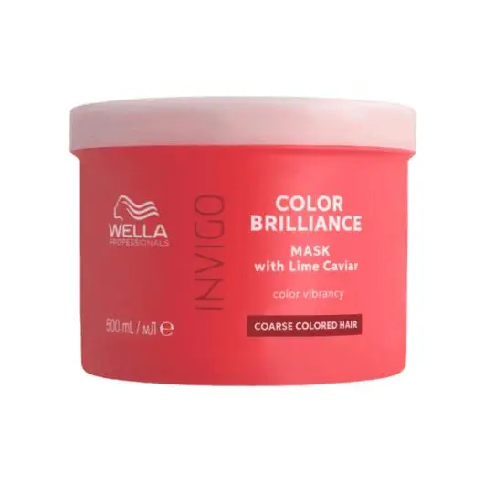 Mascarilla Invigo Color Brilliance Cabello Grueso 500ml Wella Professionals - 1