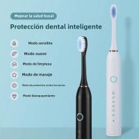 Cepillo De Dientes Eléctrico Con 6 Modos De Limpieza Dental Cuidado De Los Dientes Impermeable IP67 Recargable Por Tipo-C Para Adultos - details 0