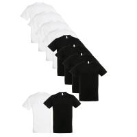 Conjunto de 10 camisetas básicas elegantes y cómodas - UNISEX - Marnaula - details 7