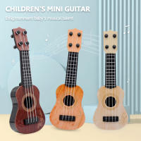 Ukelele Clásico De 4 Cuerdas Mini Para Niños Juguete Simulación Guitarra Infantil Principiante Iluminación Musical Pequeña Guitarra Para Entretenimiento - details 0