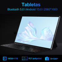 Tableta Android 20000 Mah versión global 16GB Ram 1TB ROM nueva red 10,1 pulgadas 14 tableta WiFi Android 13,0 nuclear - details 0