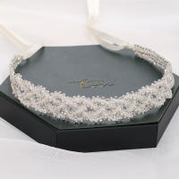 Diadema De Perlas Y Rhinestones Para Mujer Accesorio De Boda Diseño Nuevotienda Encantadora Para Casamiento Fiesta Aniversario - details 7