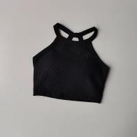 Nueva Sports Bra 2024 Para Mujer Con Almohadillas Fijas Antigolpes Running Exterior Yoga Ropa De Gimnasio Top Deportivo Transpirable Nylon Spandex - details 3