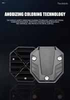 Extensor De Base Para Moto CNC De Aleación De Aluminio Soporte Lateral Y Estabilizador Pieza De Accesorios Para Bicicletas Y Motocicletas - details 5
